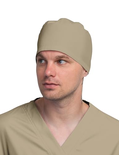 Image of Solid Working Cap Scrub Cap for Women and Men Unisex Surgical Cap Comfortable and Stylish Scrub Hat