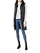 VERO MODA Damen Steppweste VMUppsala 3/4 Waistcoat Lange Mantelweste 10250638 Black S