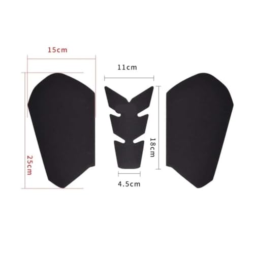 Traction latéral réservoir moto CBR600RR grip antidérapant haute performance - 3