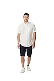 French Toast Big Boys Short Sleeve Oxford Shirt, White, 16