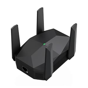 2024 Newest AX3000 WiFi 6 Range Extender, WiFi Extender Signal Booster with Gigabit Ethernet Port, Dual Band (2.4G&5.8G) WiFi Repeater Cover up to 13888sp.ft, Faster Speed and Wider Cover, Quick Setup