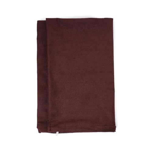 Image of Waterproof Terry Cotton Pillow Protector Cover with Zippered Closure | 18X28 Inch Standard Size Pillow Cover, Set of 4 | Dustproof Bedding Pillowcase for Protection (Coffee)