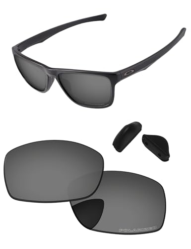 Image of Replacement Lenses & Nose Pieces for Oakley Holston OO9334 Sunglass - Precision Fit, UV Block & Impact Resistant