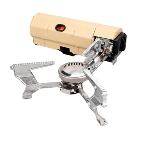 XPPX アウトドア折りたたみ式ストーブ ポータブルカセットコンロ 2600W強力ガスストーブ ミニコンパクトアウトドアキャンプ用品 キャンプストーブ 調理器具 消火ボイラー 防風ストーブヘッド アルミニウム合金素材 小型軽量 磁気吸引バルブ 分解 省スペ