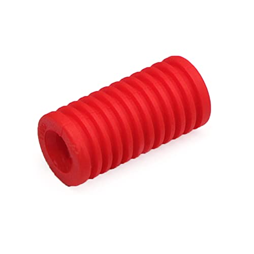 GZYF 8MM Motorcycle Gear Shift Shifter Lever Foot Pad Pedal Rubber Cover Red Universal for Kawasaki for Honda for Suzuki for Yamaha Most Model