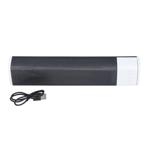 Speaker Bar Bar RGB Multicolor Light Soundbar Dual 4Ω 5W Experience Music wireless bianco