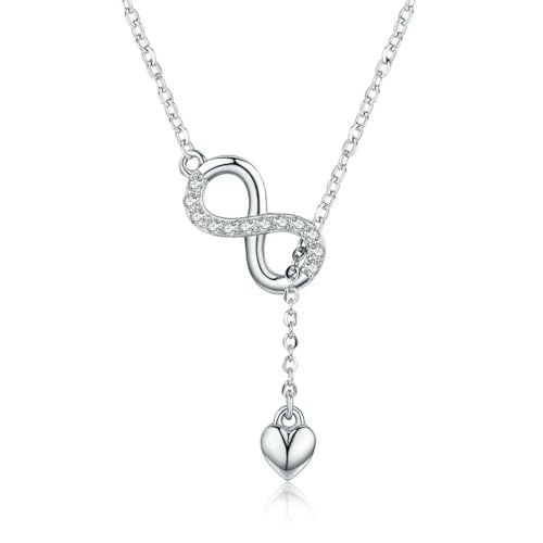 Chaîne de cou d'amour éternel et collier infini pour célébrer vos liens uniques