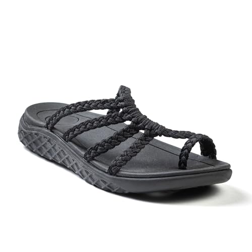 Plaka Wave Flip Flops for Women with Arch Support – Comfortable Womens Flip Flops for Walking – Lightweight Vegan Summer Sandals – Water Resistant and Stylish Beach Slides