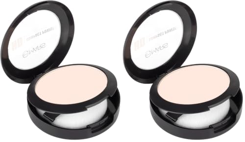 Image of MARS HD Mattifying Compact Powder | Lightweight Formula with Oil Control | long Lasting Compact Powder (8g) (01-ICING) (Pack of 2)