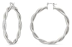 Silver Plated / 2.4 in / Large