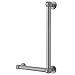 Jaclo G70-32H-24W-LH-PEW - G70 32H x 24W 90? Left Hand Grab Bar