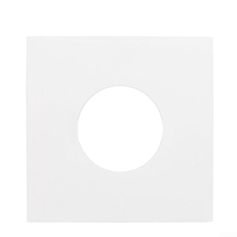 Fundas Vinilo 10 Pulgadas Blancas para Discos LP con Protección Antipolvo Interior Pack 20 7