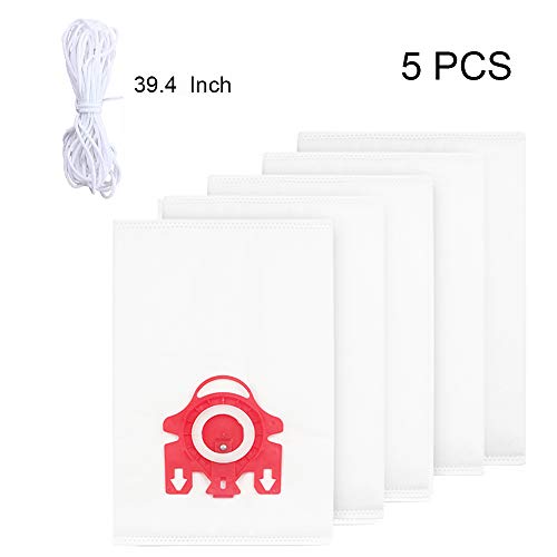 TEFIRE Hepa Vacuum Bags Air Clean 3D Efficiency Dust Cleaner Bag with Elastic