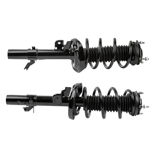Image of TRQ Front Strut and Spring Assembly Set 2 Piece Compatible with 2017-2023 Honda Ridgeline