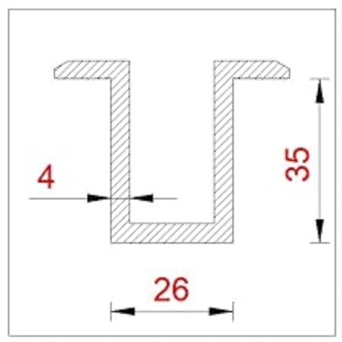 Image of Panel mounting Mid clamp 35MM for Solar Panel (Silver 20)
