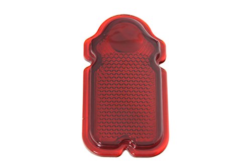V-Twin Manufacturing Red Rear Lens for Tombstone Taillight 33-0502