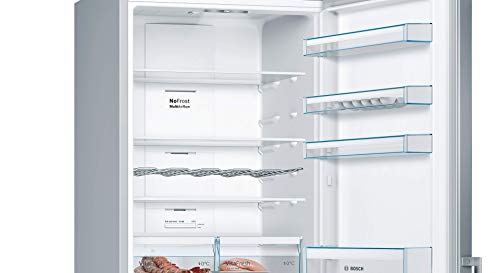 Bosch KGN56XIDP Serie 4 Freistehende XXL-Kühl-Gefrier-Kombination / A+++ / 193 x 70 cm / 217 kWh/Jahr / Inox-antifingerprint / 400 L Kühlteil / 105 L