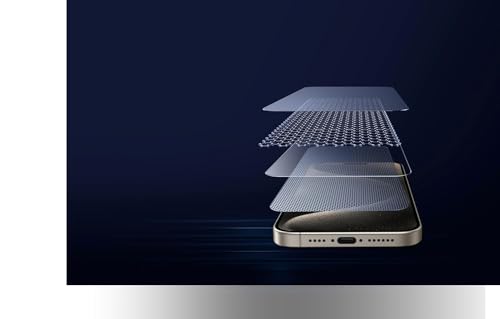 Anker iPhone 15 Pro Max Combo (MagSafe Clear Case + Screen Protector), German Anti-Shock Aerospace-Grade Phone Case with Strong Magnetic Attachment, Tempered Glass Screen Protecter Included