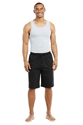 Men's Knitted PJ Cotton Pajama Shorts