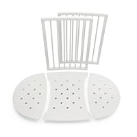 Stokke Sleepi Umbausatz, White – Zum Umbau des Sleepi Mini in das Sleepi Bett – Für Kinder bis zu 3 Jahren – Matratze separat erhältlich – Verlängert das Bett auf 127 cm