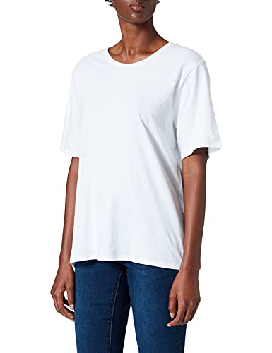 Only Onlonly Life S S Top Jrs, T Shirt Donna, Bianca, L