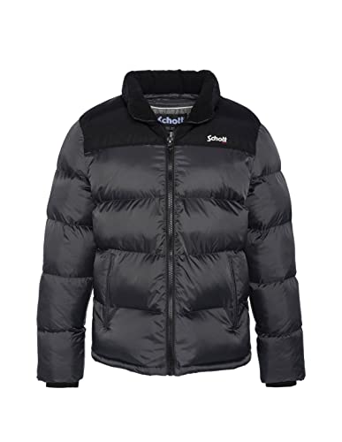 Doudoune Utha Schott Ref 58423 Anthracite - Gris - L