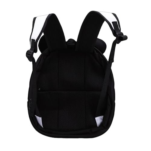 Mochila LED impermeable con pantalla programable de 16x32 y cubierta dura para motocicleta 7