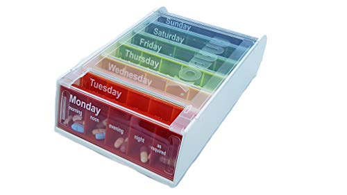 Anabox 37293204 7 Days Rainbow with medication