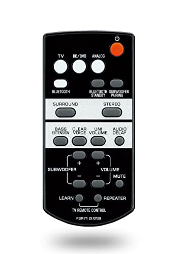 Mando a distancia Yamaha para recuperar el control de tu barra de sonido YAS-207