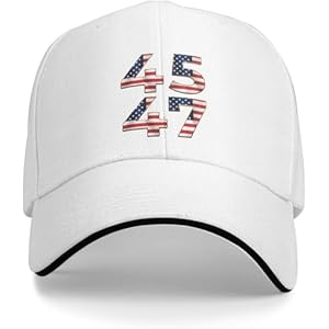Trump 2024 President Hat Trump 45 and 47 American Flag 45 47 Trump Hat Pro Trump 2024 Baseball Cap Funny Trucker Hat
