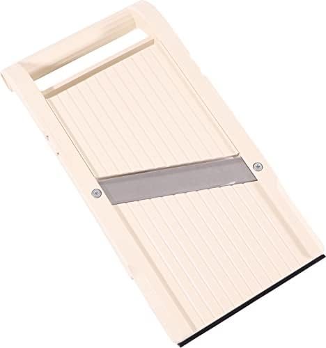 Benriner Jumbo mandoline slicer with a five inch wide slicing surface