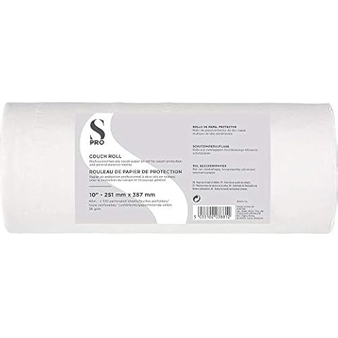 S-PRO 10 Inch White Couch Roll Cover