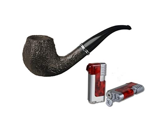 Vauen Pfeife Classic Sand 4406 + Necuma Pfeifenfeuerzeug inkl. Lifestyle-Ambiente Tastingbogen