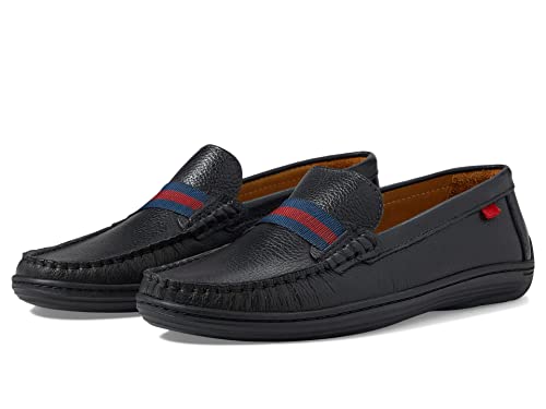 MARC JOSEPH NEW YORK Mulberry (Little Kid/Big Kid) Black Grainy/Black Sole, 11 Little Kid M