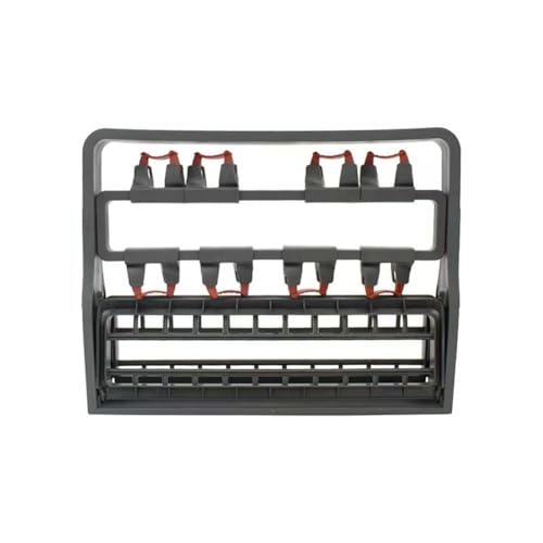 Okeeyseda Cesta para Vasos de Lavavajillas para Copas de Vino y Copas con Almacenamiento Flexible y Diseños de Agarre Suave.