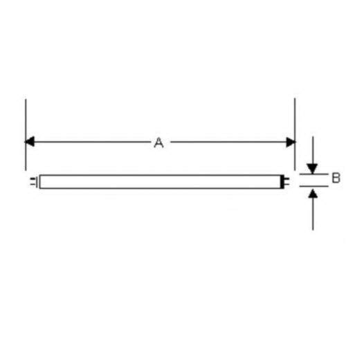LEDVANCE OCTRON 800 XPS ECOLOGIC FO25/830/XPS/ECO3/22153 Extended Performance Super Fluorescent Lamp, 25 W