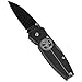 Klein Tools 44001-BLK Lightweight Lockback Knife with 2-1/2-Inch Drop-Point Blade and Black Aluminum Handle