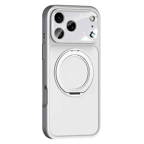 Étui iPhone 17 Pro Max Silver coque mince antichoc finition métallisée premium