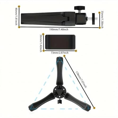 Soporte proyector mini trípode de techo para múltiples dispositivos portátiles 3