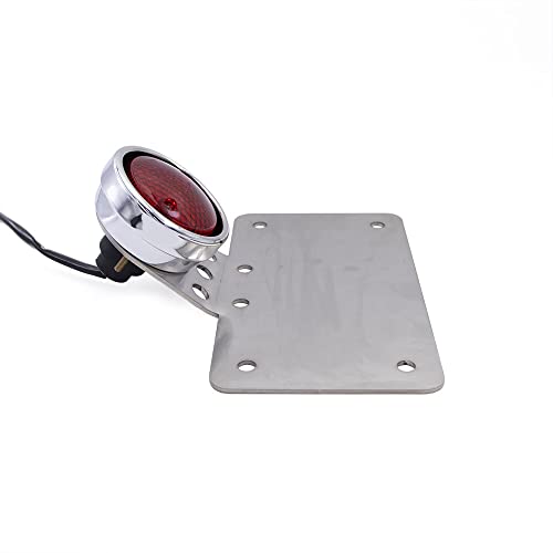 Suporte De Placa Para Montagem De Luz De Freio Traseira De Motocicleta Para Harley Chopper Bobber Cu