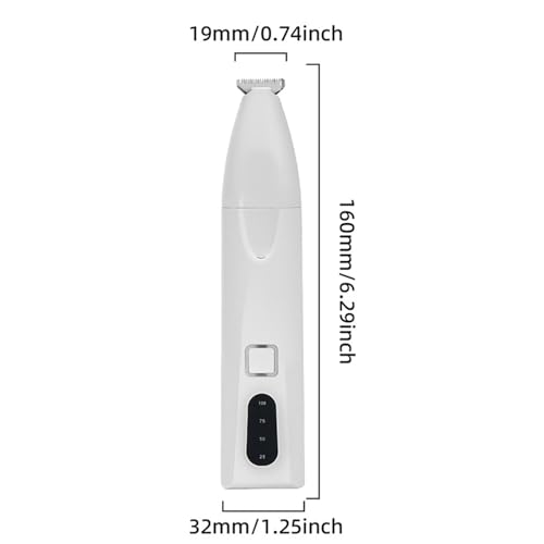 Aparador De Pelos Para Cães - Máquina De Tosquia Para Gatos,Display Digital, 2 Velocidades Ajustávei