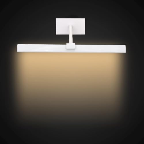 Image of 06 watt White Body Mirror Light /Picture Light /Dressing Light for hallyway &livingroom (White-Straight, 12 WATT)