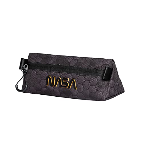Preisvergleich Produktbild NASA Neon-Dreieckiges Federmäppchen, Schwarz