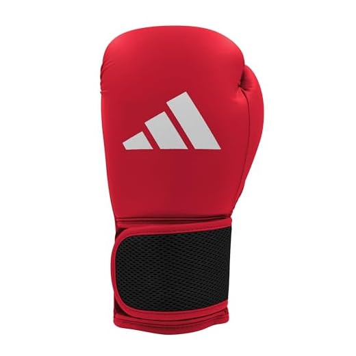 adidas Unisex – Erwachsene Hybrid 25 Boxhandschuhe, Rot, 10 oz EU