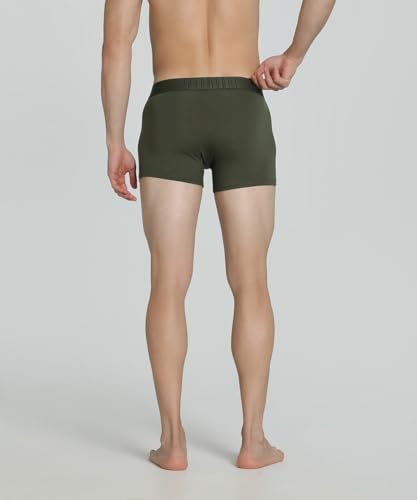 Image of Puma Supima Men's Trunks - Dark Olive