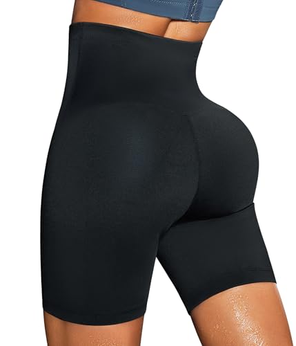 SCARBORO Sauna Sweat Shorts for Women Waist Trainer Leggings Workout Suit Compression Body Shaper Band2