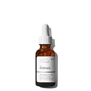 The Ordinary Caffeine Solution 5% + EGCG, Depuffing Eye Serum for Dark Circles and Tired Eyes