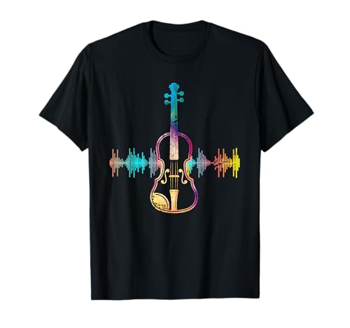 Music Notes Classical Musician Violin Player Gift Violin T-Shirt