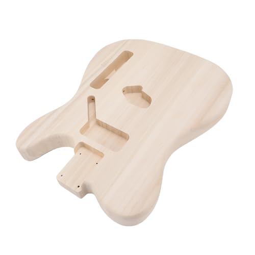 Irfora Poplar Wood, Unfinished Electric Guitar Body Replacement, with Strong Toughness and High Stability, Ideal for TL Electric Guitar Modification or Making, Suitable for