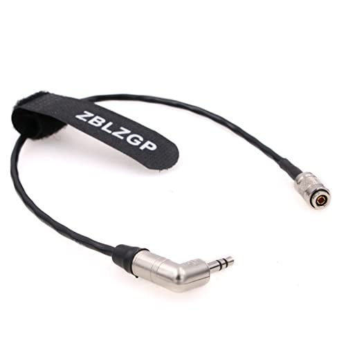 ZBLZGP DIN 1.0 2.3 BNC to Right Angle 3.5mm Jack UltraSync ONE Timecode Cable for DSLR Cameras (Straight din 1.0/2.3) - Image 2